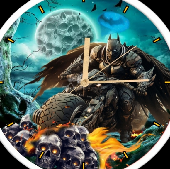 Dark Knight clock - Picture 1 of 4